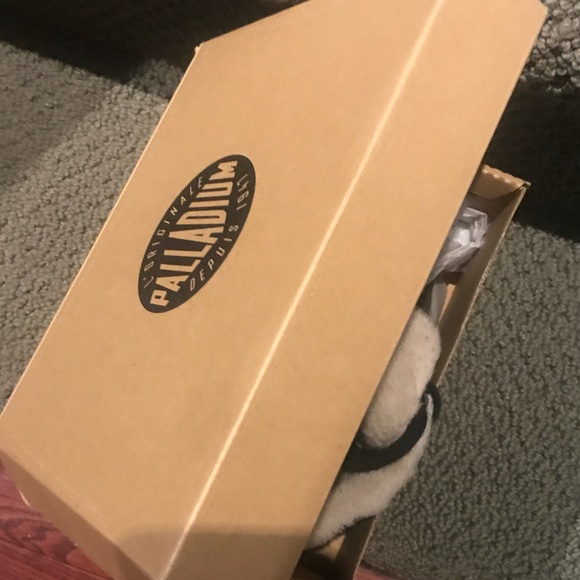 Palladium Kids Leather Wool Boots - Picture 12 of 16